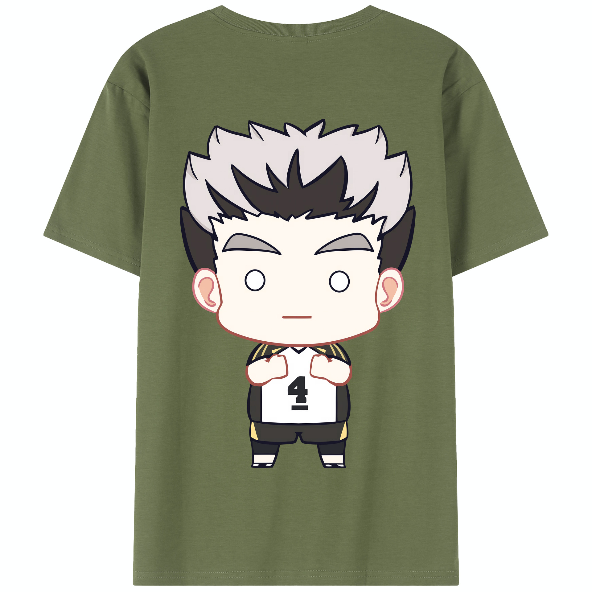 （画像用） ハイキュー!! Haikyu!! 綿100％半袖Tシャツ（背面プリント）